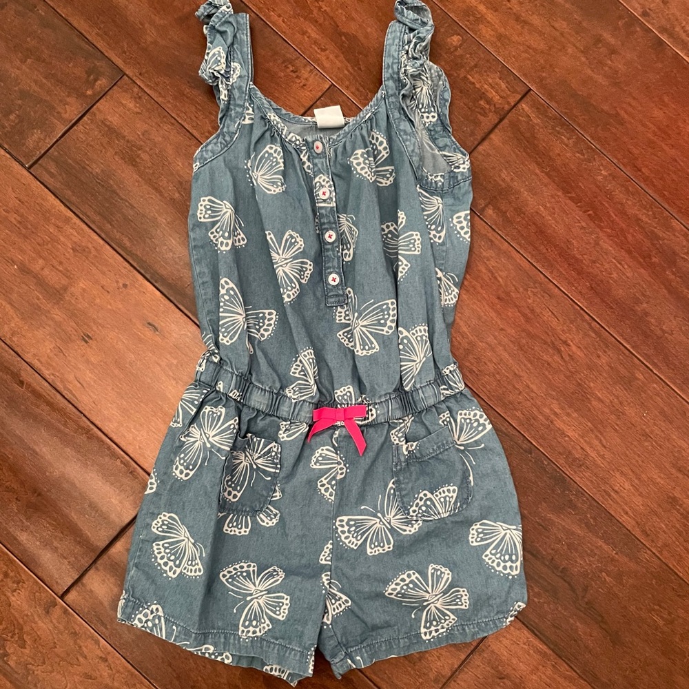 Gymboree Denim Ruffle Size 7